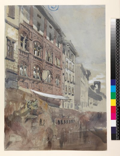 Palazzo Agostini, Pisa by John Ruskin